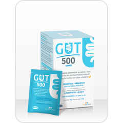 GUT 500 Probiótico | 50 Sobres